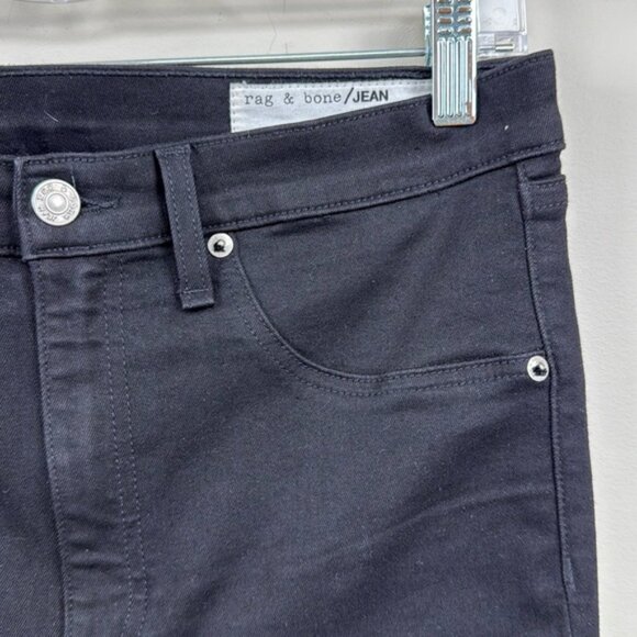 RAG & BONE flexi nina skinny black jeans 32 EUC - Picture 9 of 15